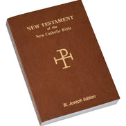 St. Joseph New Catholic Bible New Testament - 704-Page Edition - Flexible - Brown image 2