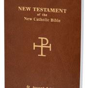 St. Joseph New Catholic Bible New Testament - 704-Page Edition - Flexible - Brown image 3