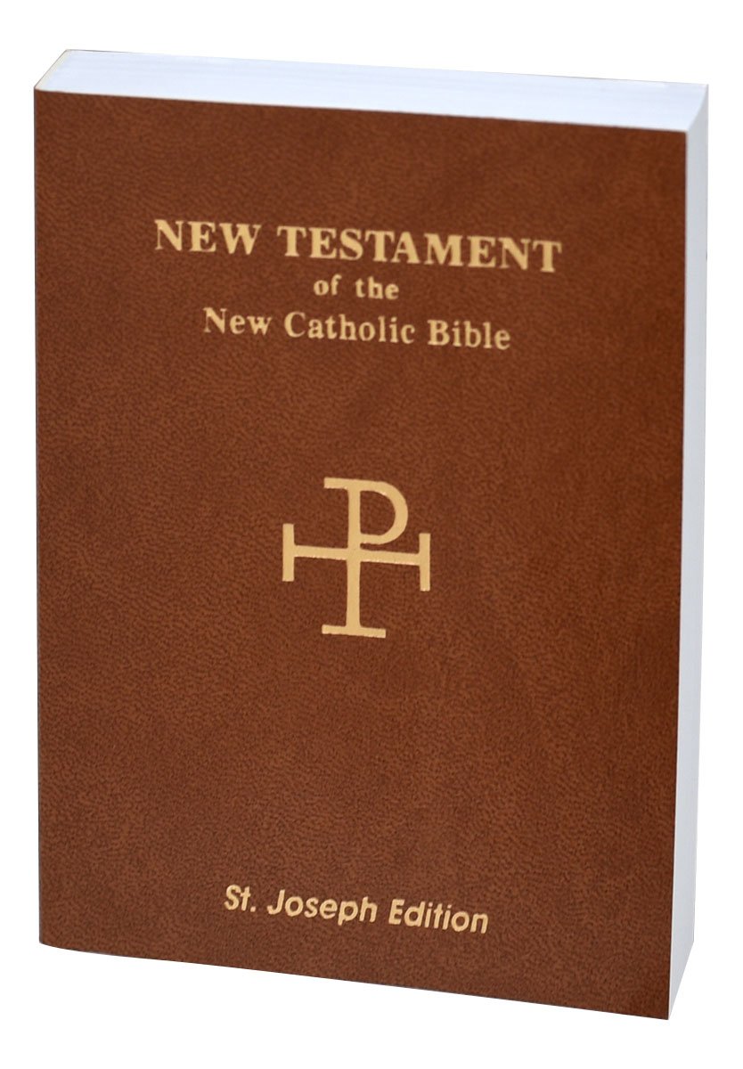 St. Joseph New Catholic Bible New Testament - 704-Page Edition - Flexible - Brown image 3