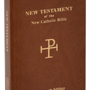 St. Joseph New Catholic Bible New Testament - 704-Page Edition - Flexible - Brown image 4