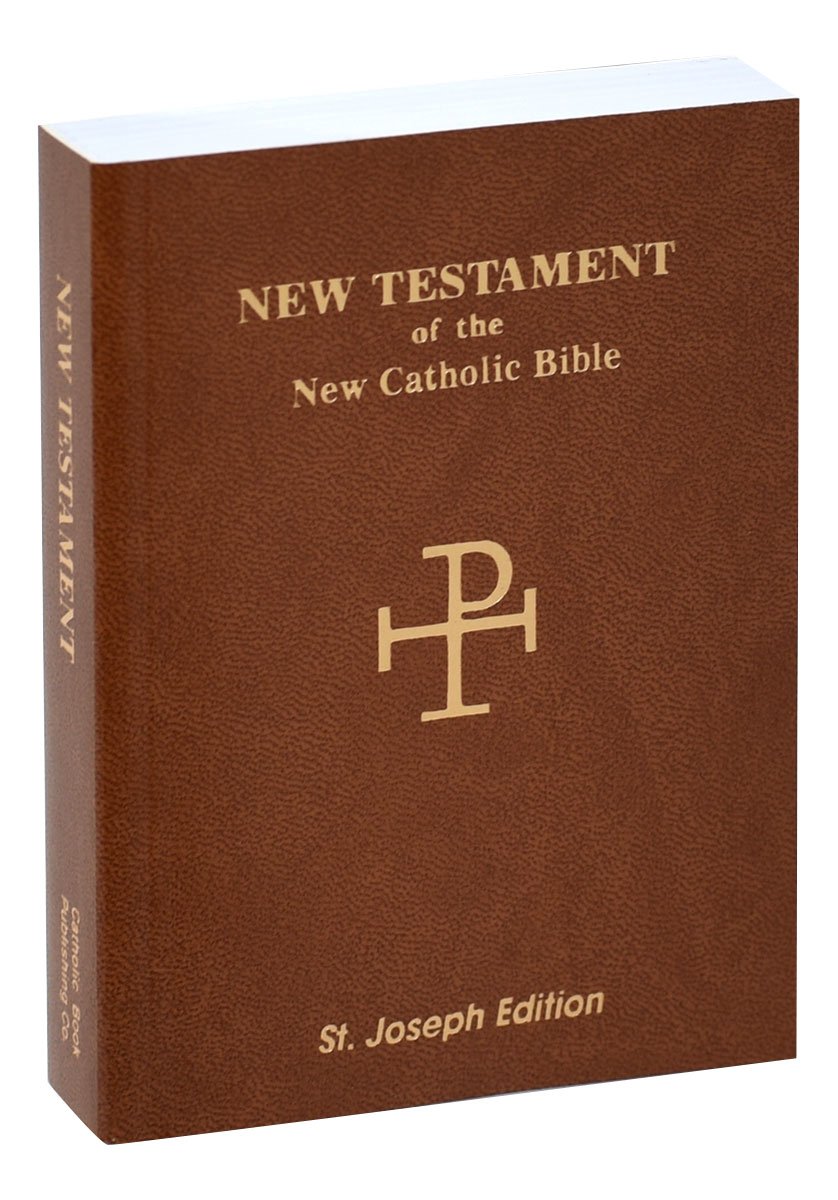 St. Joseph New Catholic Bible New Testament - 704-Page Edition - Flexible - Brown image 4