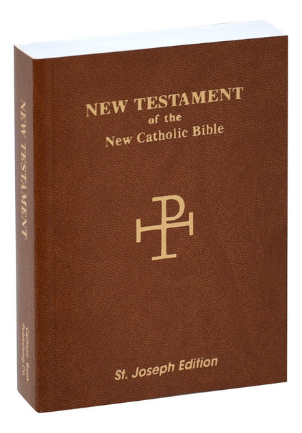 St. Joseph New Catholic Bible New Testament - 704-Page Edition - Flexible - Brown image 4