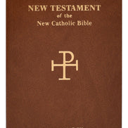 St. Joseph New Catholic Bible New Testament - 704-Page Edition - Flexible - Brown image 5