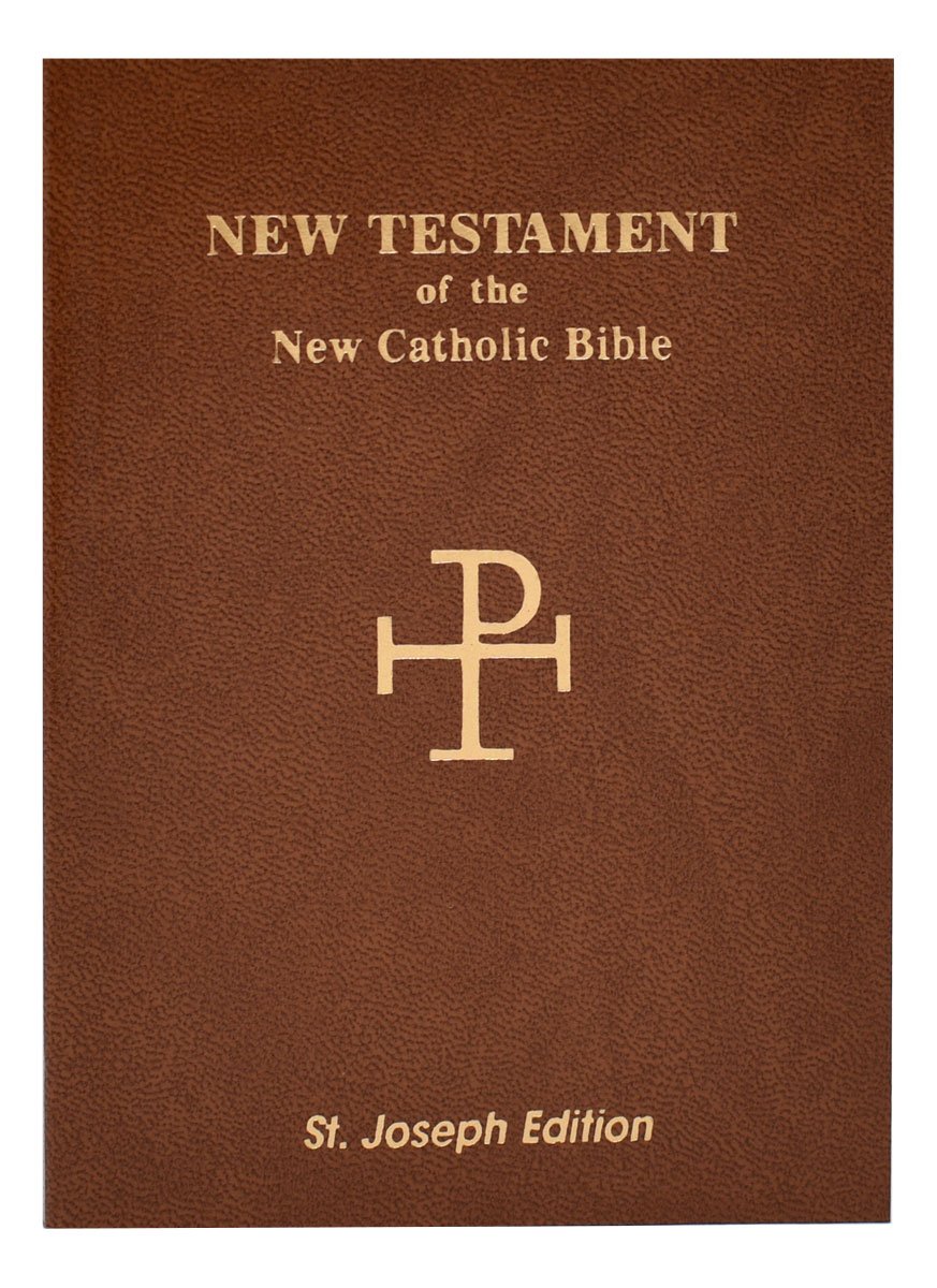 St. Joseph New Catholic Bible New Testament - 704-Page Edition - Flexible - Brown image 5