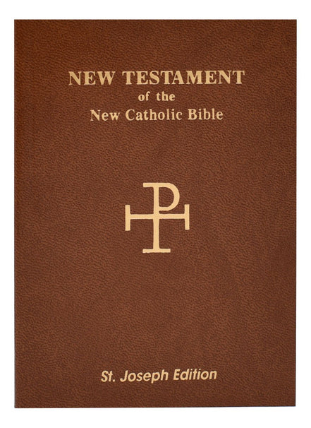 St. Joseph New Catholic Bible New Testament - 704-Page Edition - Flexible - Brown image 5