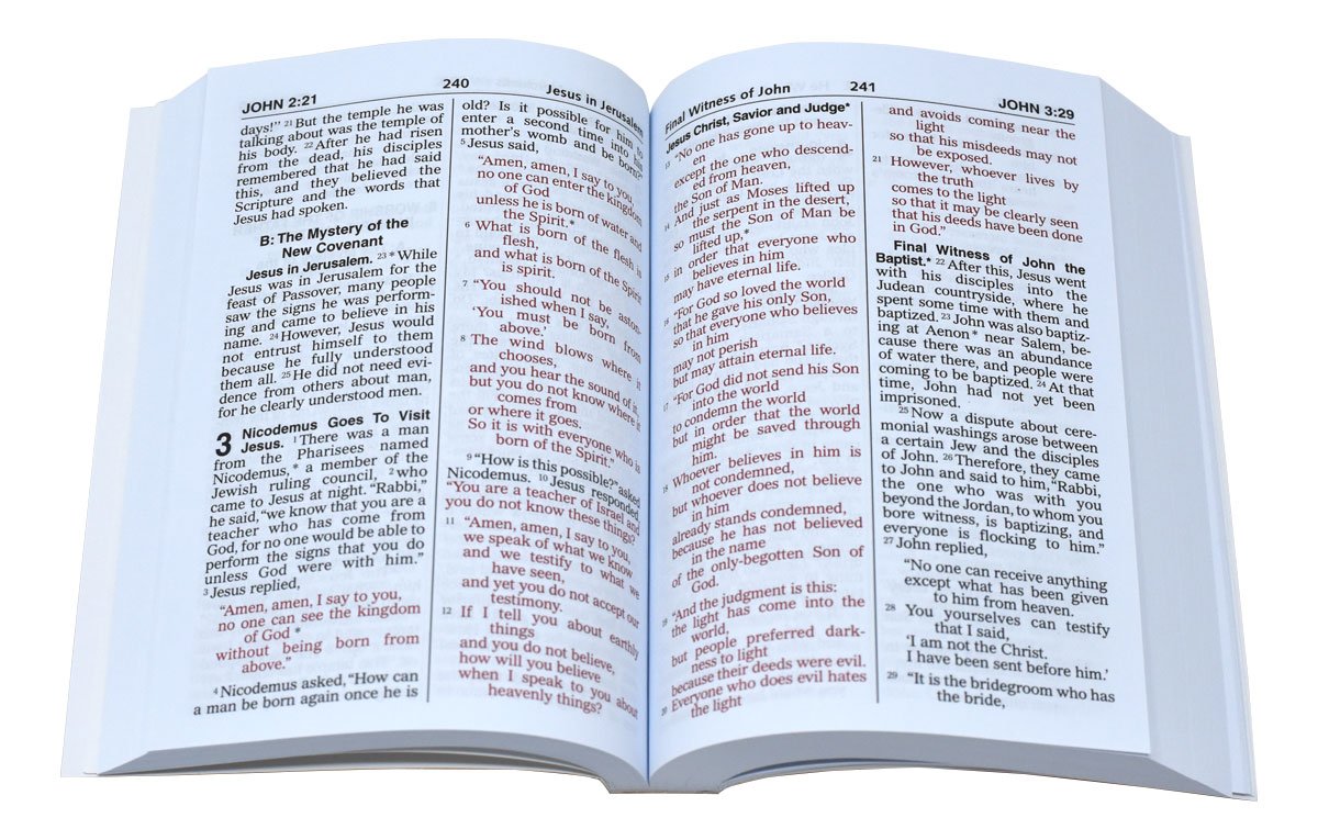 St. Joseph New Catholic Bible New Testament - 704-Page Edition - Flexible - Brown image 6