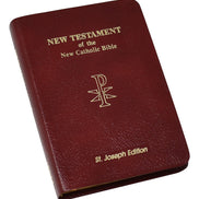 St. Joseph New Catholic Bible New Testament - 704-Page Edition - Bonded Leather - Burgundy image 2