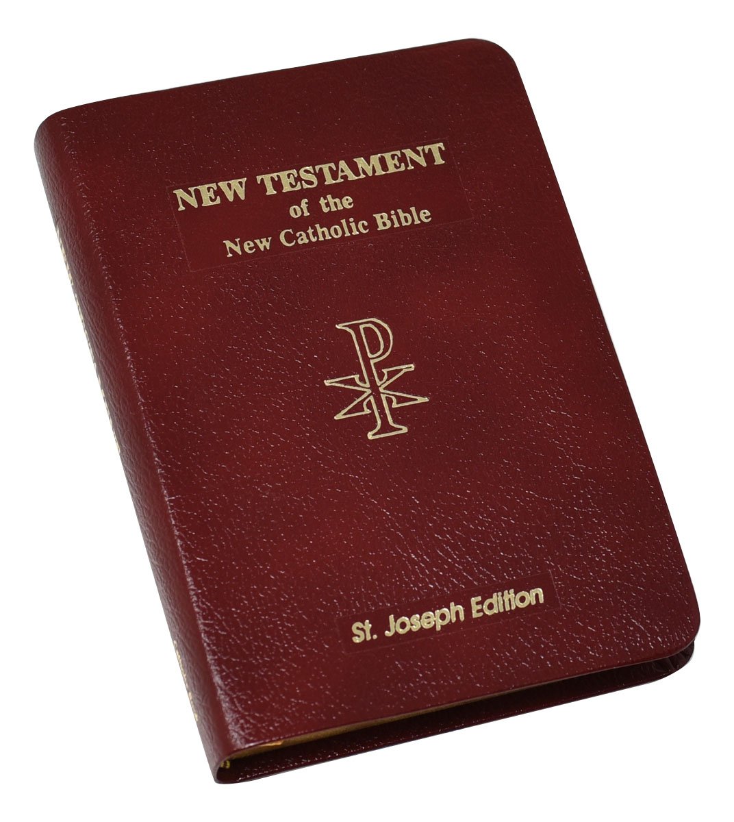 St. Joseph New Catholic Bible New Testament - 704-Page Edition - Bonded Leather - Burgundy image 2