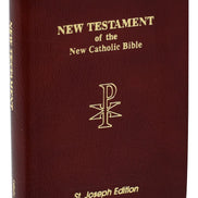 St. Joseph New Catholic Bible New Testament - 704-Page Edition - Bonded Leather - Burgundy image 4