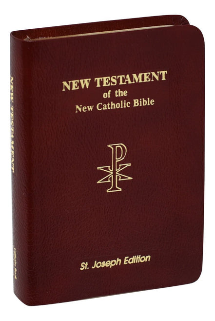 St. Joseph New Catholic Bible New Testament - 704-Page Edition - Bonded Leather - Burgundy image 4
