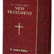 St. Joseph New Catholic Bible New Testament - 704-Page Edition - Dura-Lux - Burgundy image 3