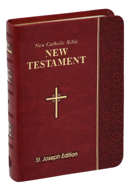 St. Joseph New Catholic Bible New Testament - 704-Page Edition - Dura-Lux - Burgundy image 4