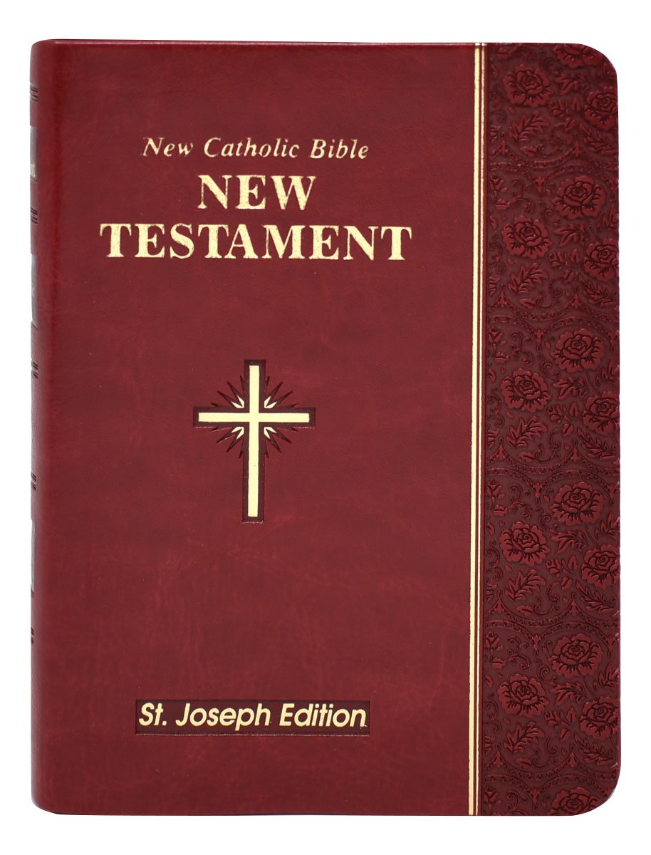 St. Joseph New Catholic Bible New Testament - 704-Page Edition - Dura-Lux - Burgundy image 5