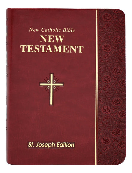 St. Joseph New Catholic Bible New Testament - 704-Page Edition - Dura-Lux - Burgundy image 5