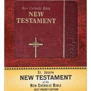 St. Joseph New Catholic Bible New Testament - 704-Page Edition - Dura-Lux - Burgundy image 6