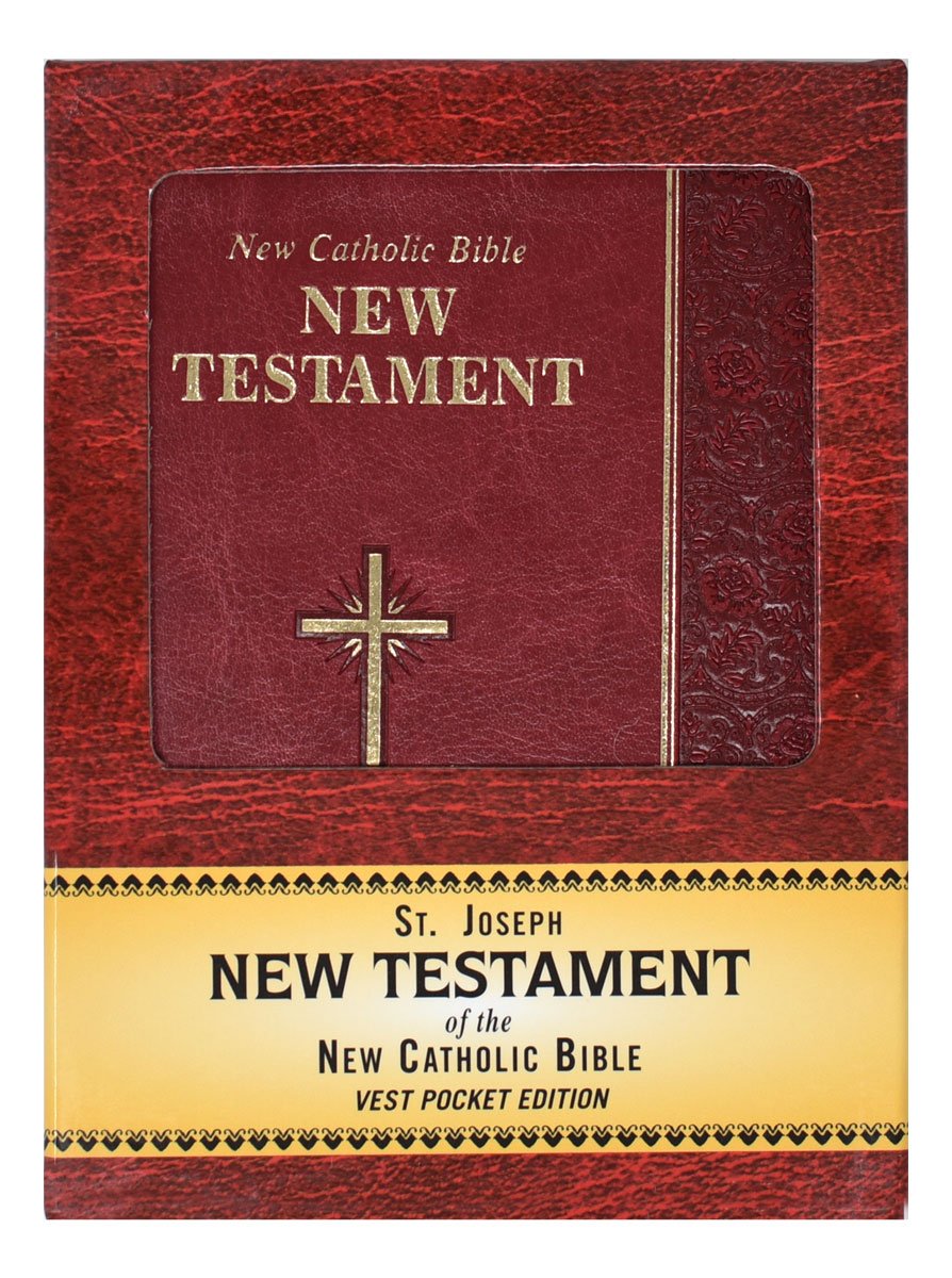 St. Joseph New Catholic Bible New Testament - 704-Page Edition - Dura-Lux - Burgundy image 6