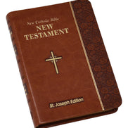 St. Joseph New Catholic Bible New Testament - 704-Page Edition - Dura-Lux - Brown image 2