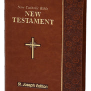St. Joseph New Catholic Bible New Testament - 704-Page Edition - Dura-Lux - Brown image 3
