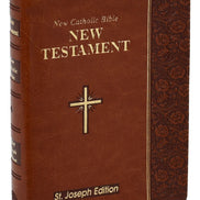 St. Joseph New Catholic Bible New Testament - 704-Page Edition - Dura-Lux - Brown image 4