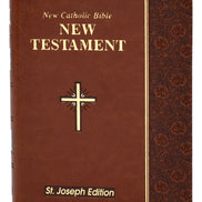 St. Joseph New Catholic Bible New Testament - 704-Page Edition - Dura-Lux - Brown image 5