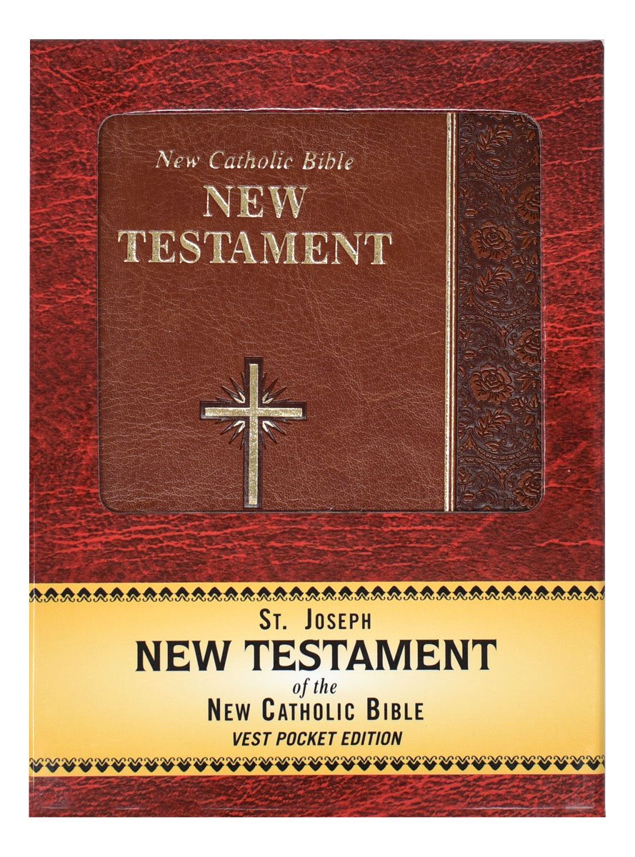 St. Joseph New Catholic Bible New Testament - 704-Page Edition - Dura-Lux - Brown image 6
