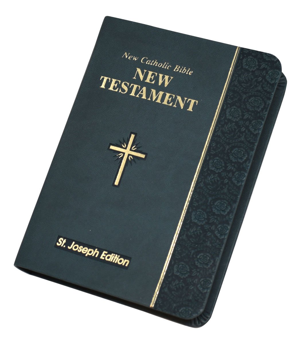 St. Joseph New Catholic Bible New Testament - 704-Page Edition - Dura-Lux - Slate image 1