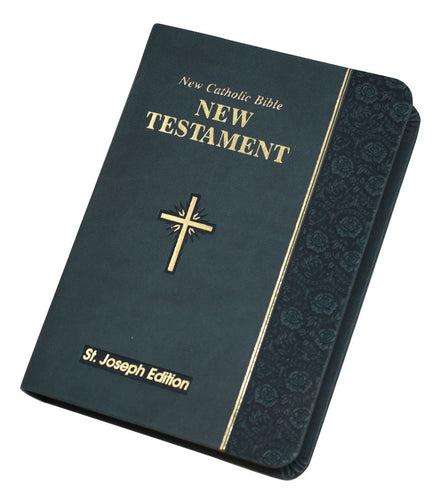 St. Joseph New Catholic Bible New Testament - 704-Page Edition - Dura-Lux - Slate image 1