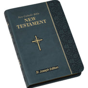 St. Joseph New Catholic Bible New Testament - 704-Page Edition - Dura-Lux - Slate image 2