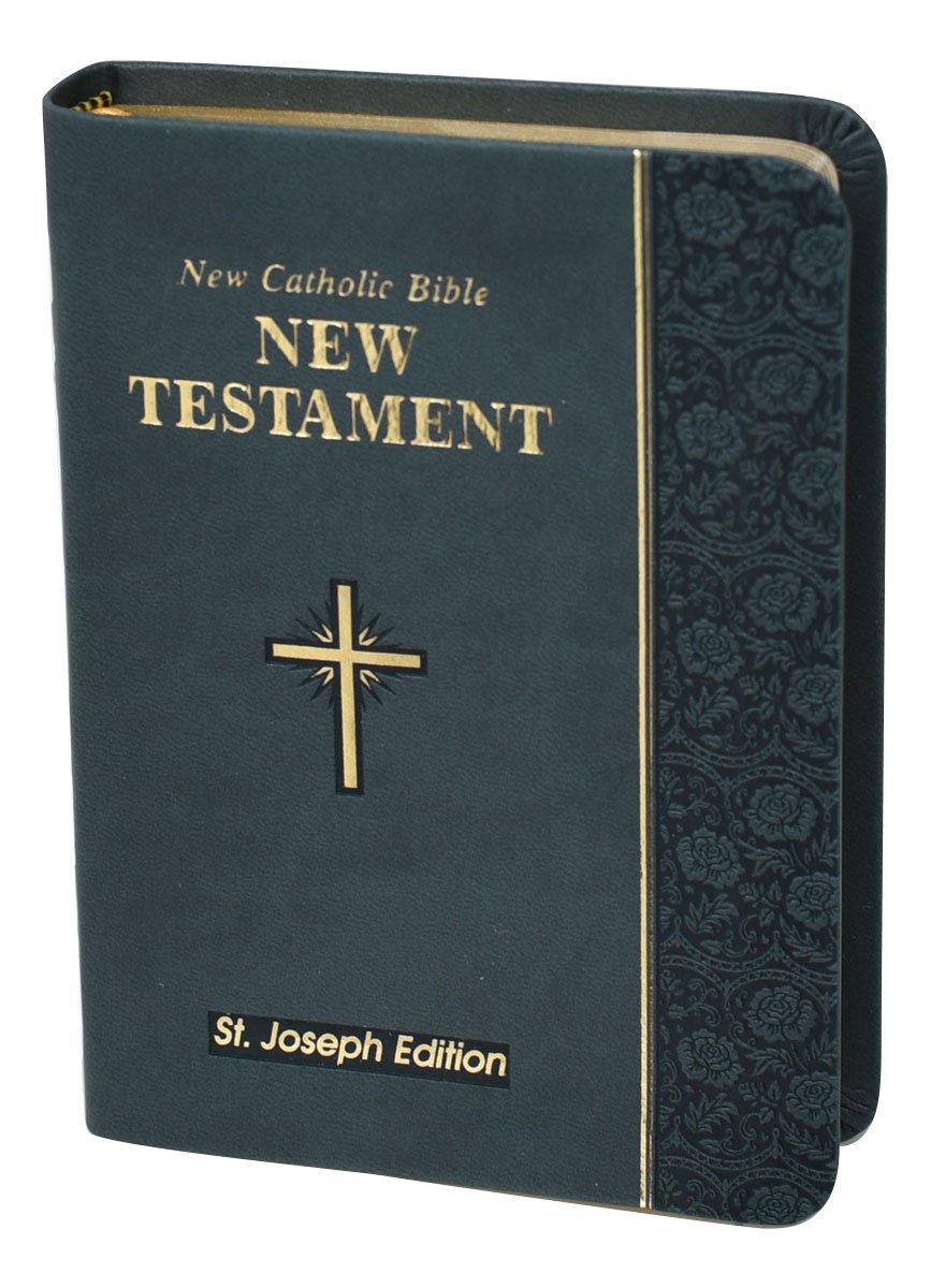 St. Joseph New Catholic Bible New Testament - 704-Page Edition - Dura-Lux - Slate image 3