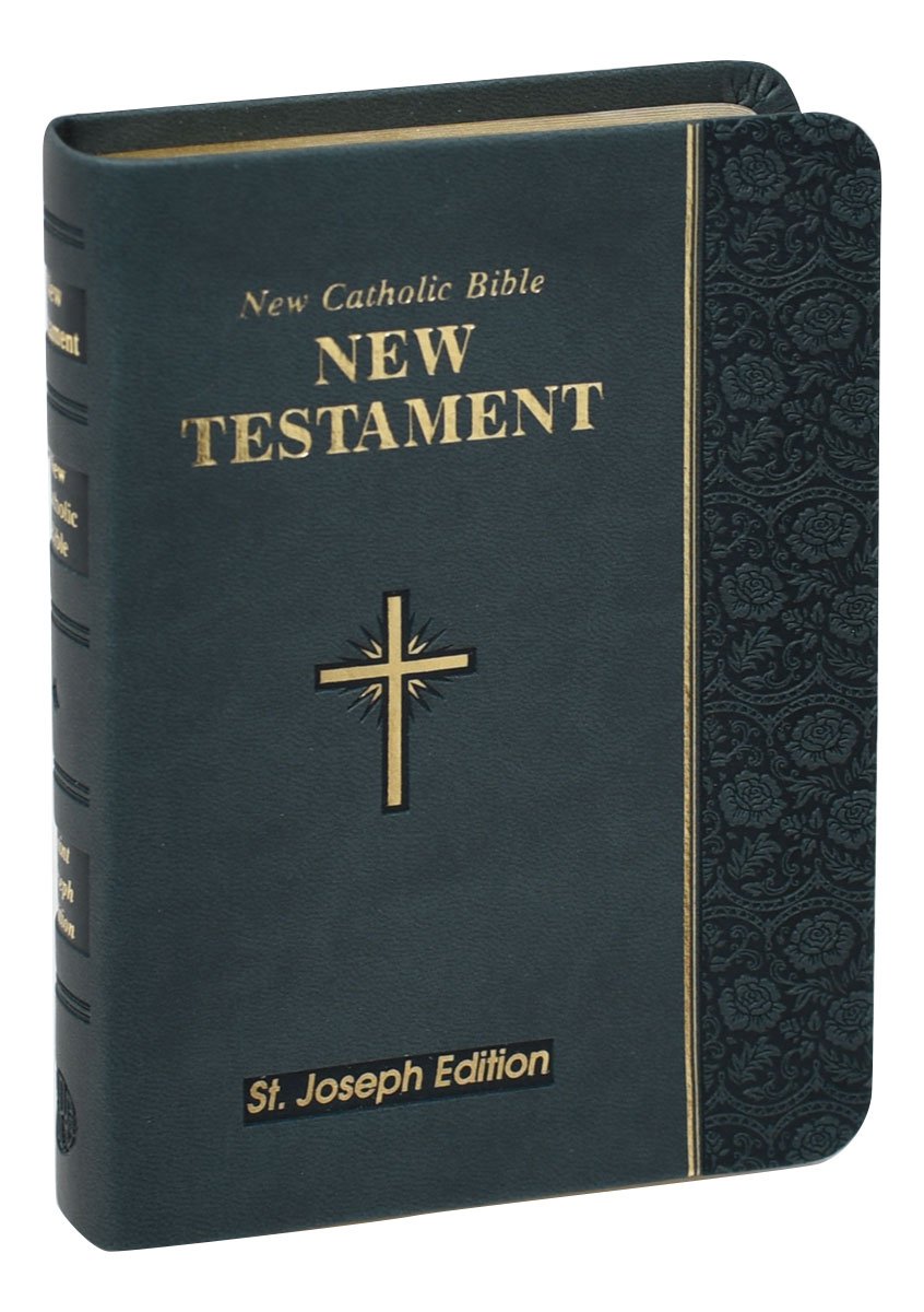 St. Joseph New Catholic Bible New Testament - 704-Page Edition - Dura-Lux - Slate image 4