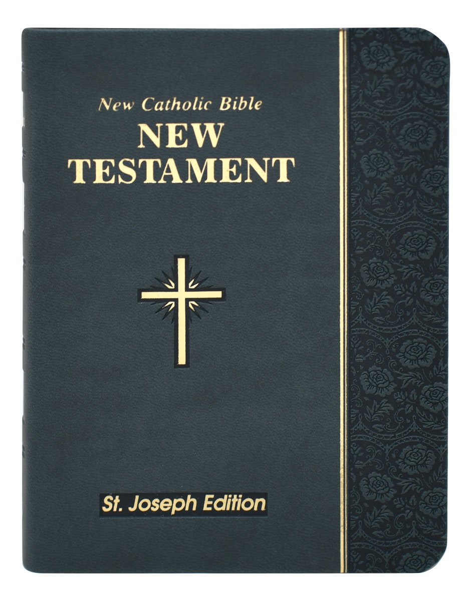 St. Joseph New Catholic Bible New Testament - 704-Page Edition - Dura-Lux - Slate image 5