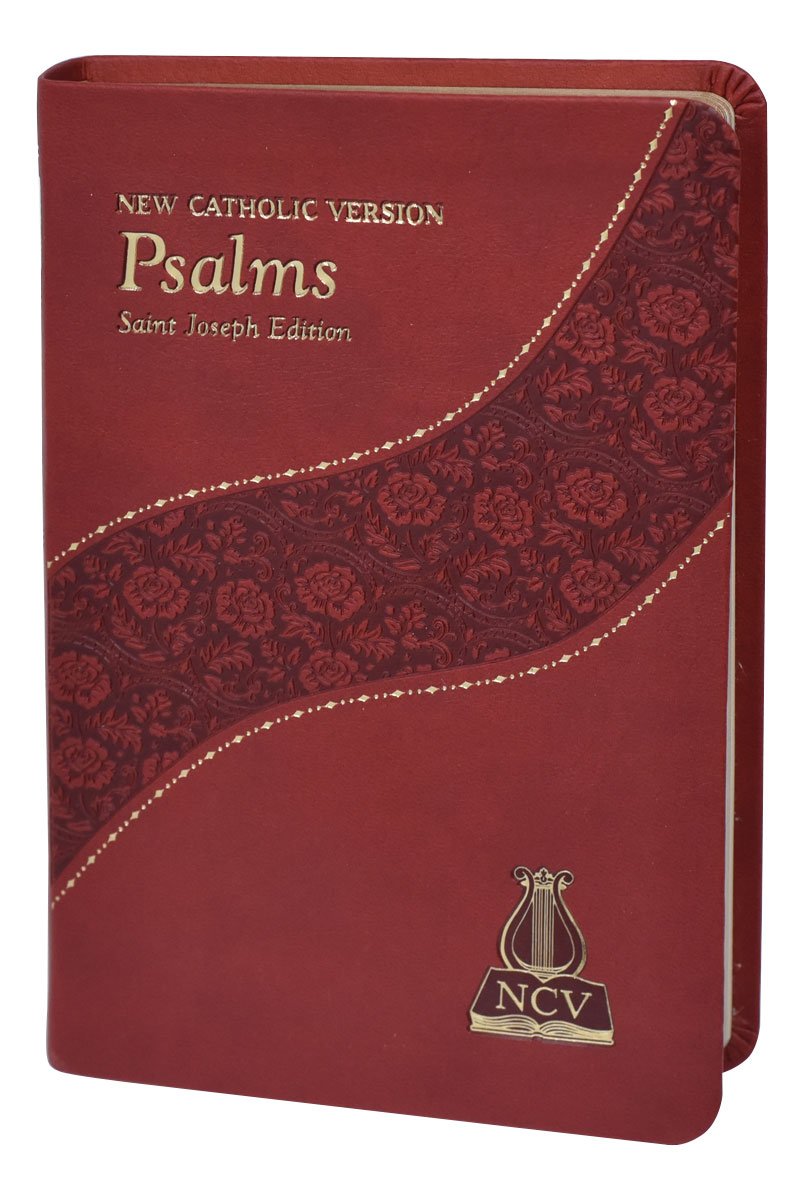 St. Joseph New Catholic Version Psalms - Dura-Lux - Burgundy image 3