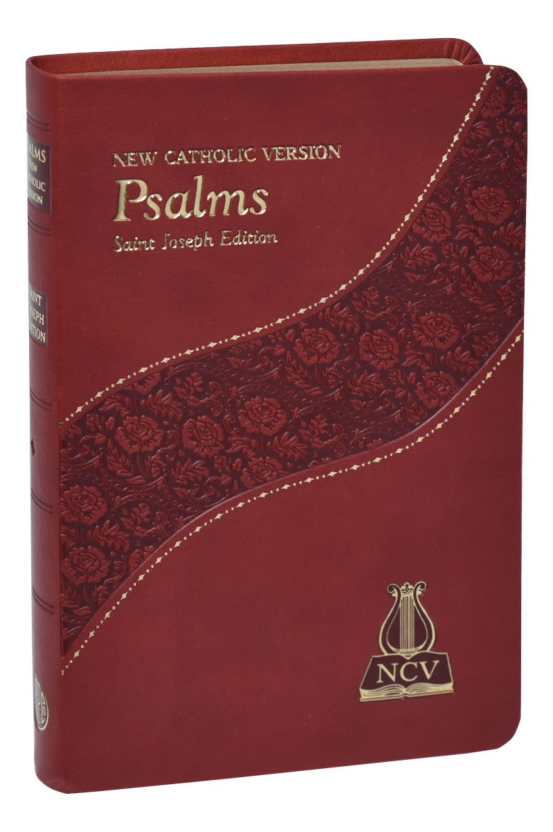 St. Joseph New Catholic Version Psalms - Dura-Lux - Burgundy image 4