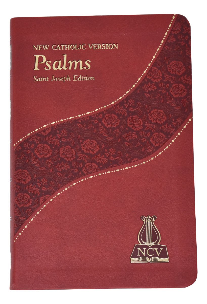 St. Joseph New Catholic Version Psalms - Dura-Lux - Burgundy image 5