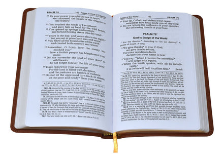 St. Joseph New Catholic Version Psalms - Dura-Lux - Brown image 6