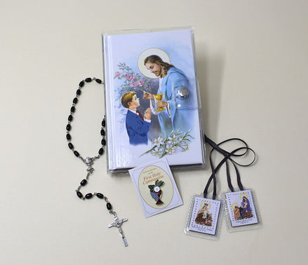First Mass Book (Good Shepherd) Vinyl Set - Boy image 1