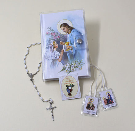 First Mass Book (Good Shepherd) Vinyl Set - Girl image 1
