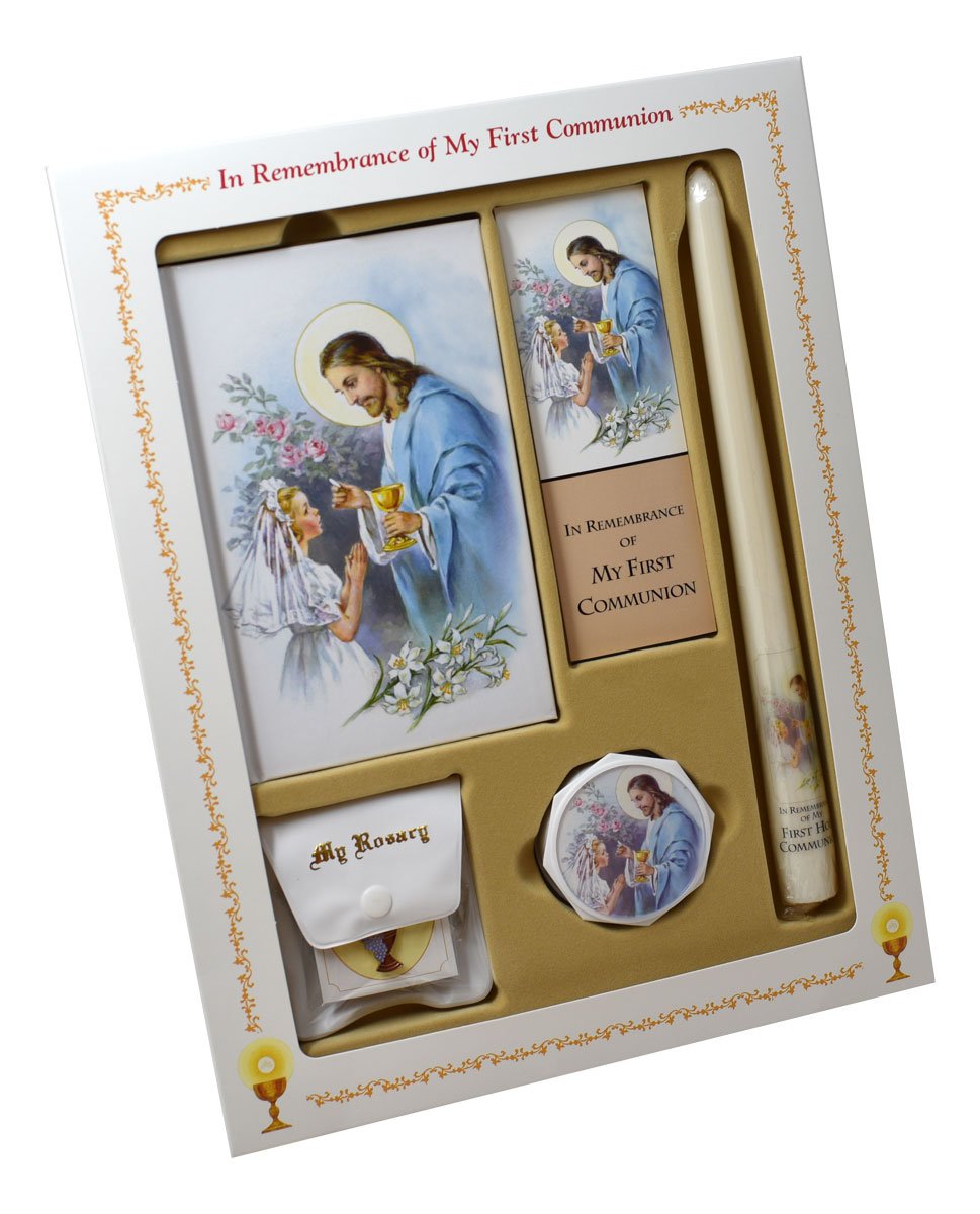 First Mass Book (Good Shepherd) Deluxe Set - Girl image 1