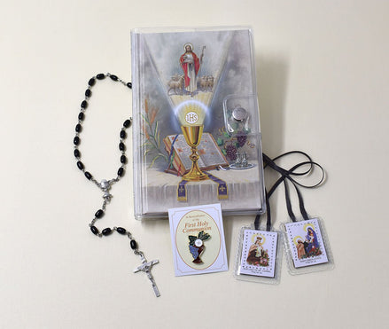 First Mass Book (Come My Jesus) Vinyl Set - Boy image 1