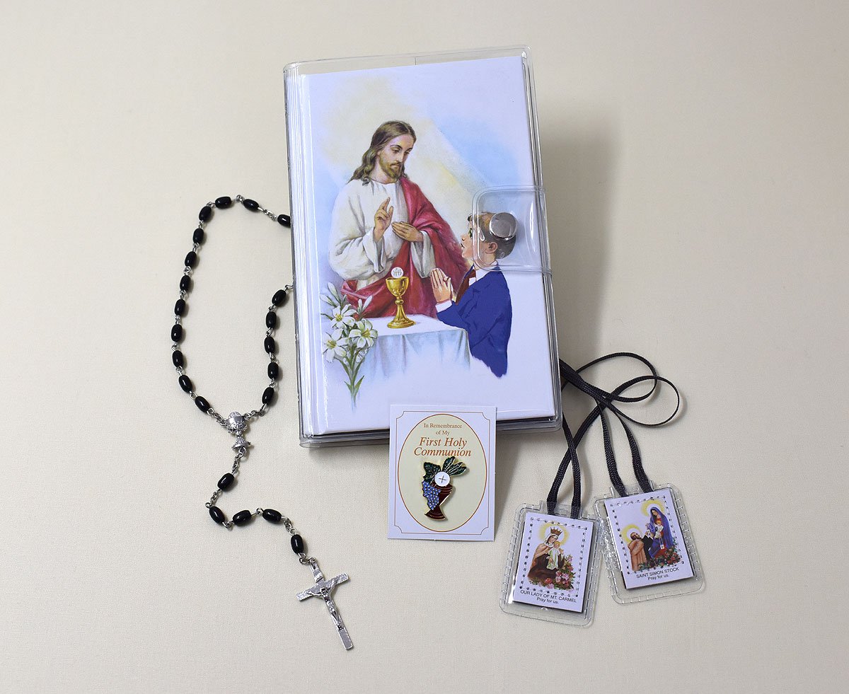 First Mass Book (Cathedral) Vinyl Set - Boy image 1