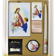 First Mass Book (Cathedral) Deluxe Set - Boy image 2