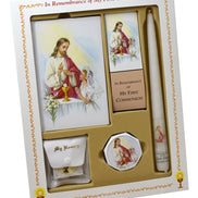 First Mass Book (Cathedral) Deluxe Set - Girl image 1