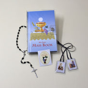 First Mass Book (My First Eucharist) Vinyl Set - Boy image 1
