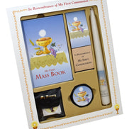 First Mass Book (My First Eucharist) Deluxe Set - Boy image 1