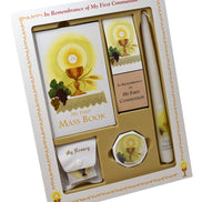 First Mass Book (My First Eucharist) Deluxe Set - Girl image 1