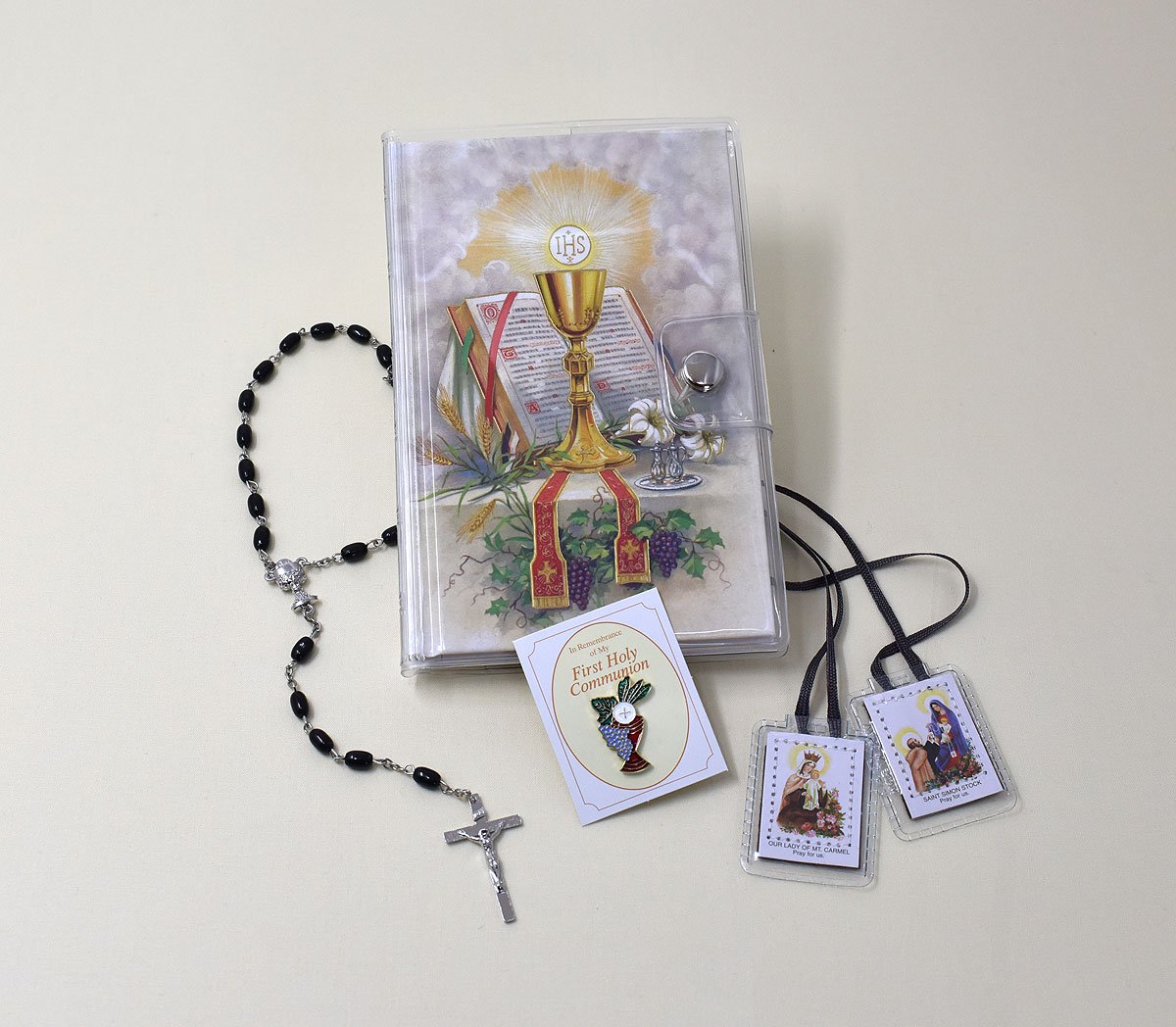 First Mass Book (Pray Always Edition) Vinyl Set - Boy image 1