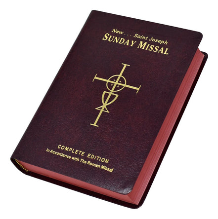 St. Joseph Sunday Missal - Flexible - Red image 1