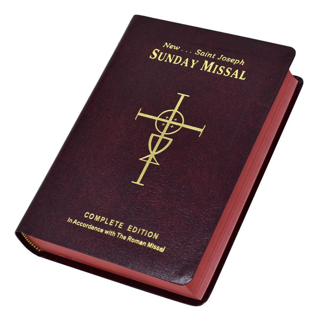 St. Joseph Sunday Missal - Flexible - Red image 1