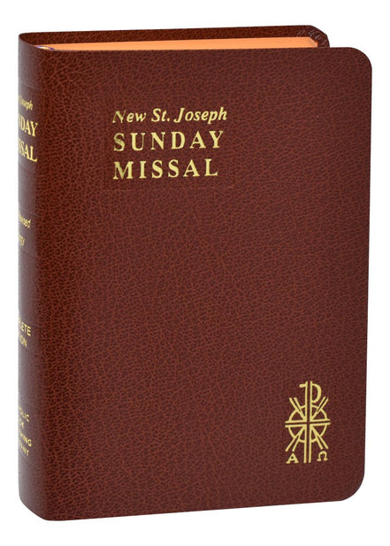 St. Joseph Sunday Missal - Flexible - Brown image 2
