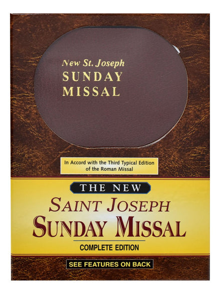 St. Joseph Sunday Missal - Flexible - Brown image 4